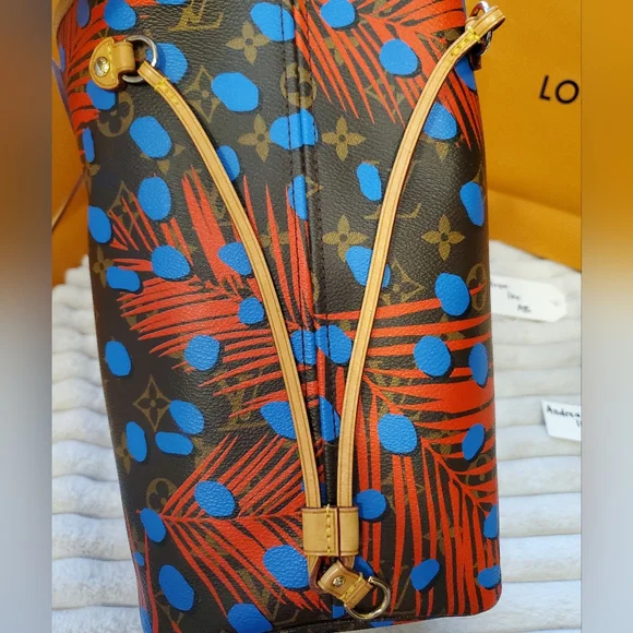 Louis Vuitton Neverfull MM Jungle dots limited Edition with pouch - Picture 16 of 17